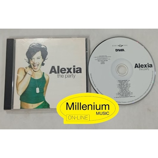 CD Alexia  The Party 1998  Original Gravadora Colecionador Ótimo Estado