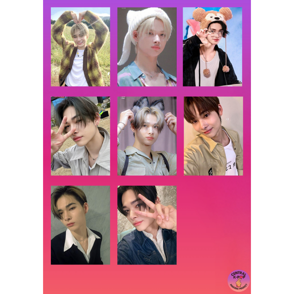 🔥 Pack 8 Photocards Ni-ki ENHYPEN | K-Pop Fanmade | Edição Limitada e Rara | Lomo Cards| 8 pçs 🔥