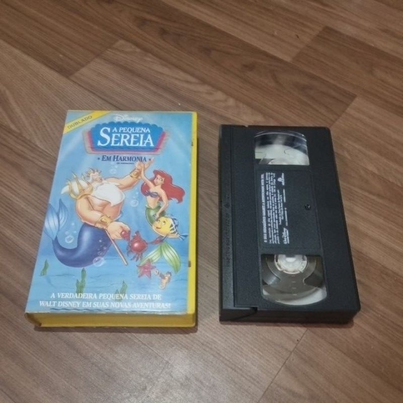 VHS A Pequena Sereia – Em Harmonia | Disney