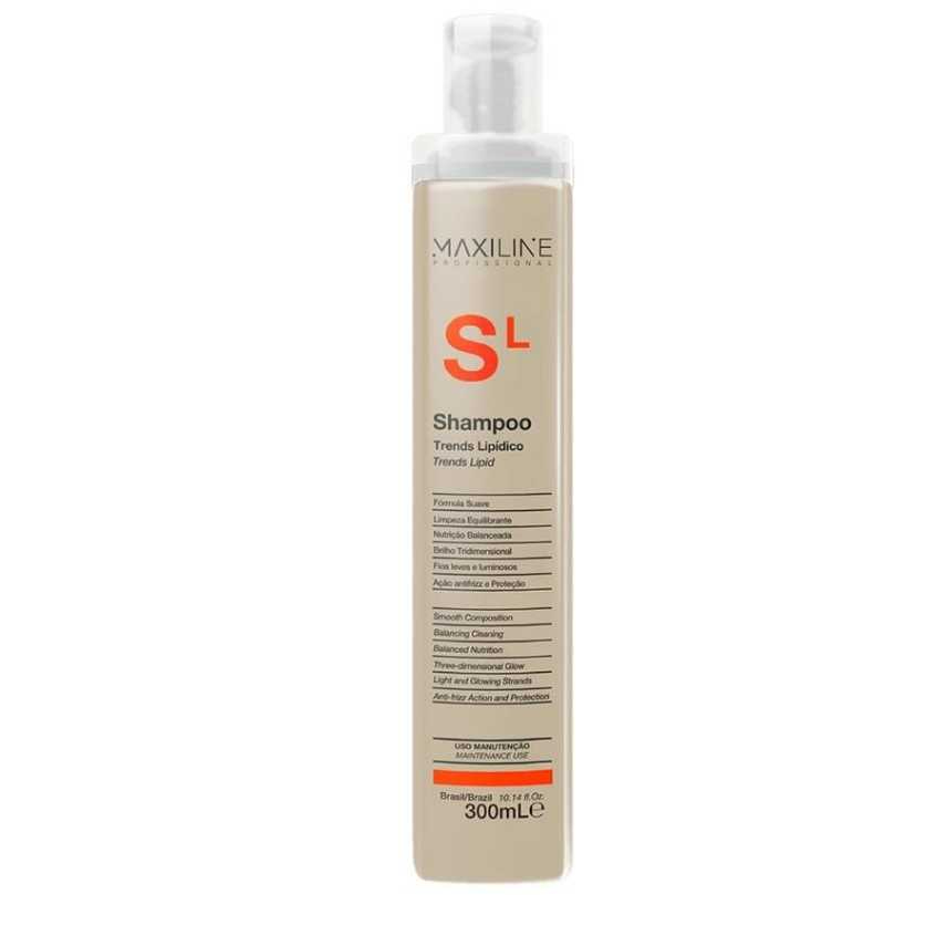 Shampoo Trends Lipídico 300ml - Maxiline