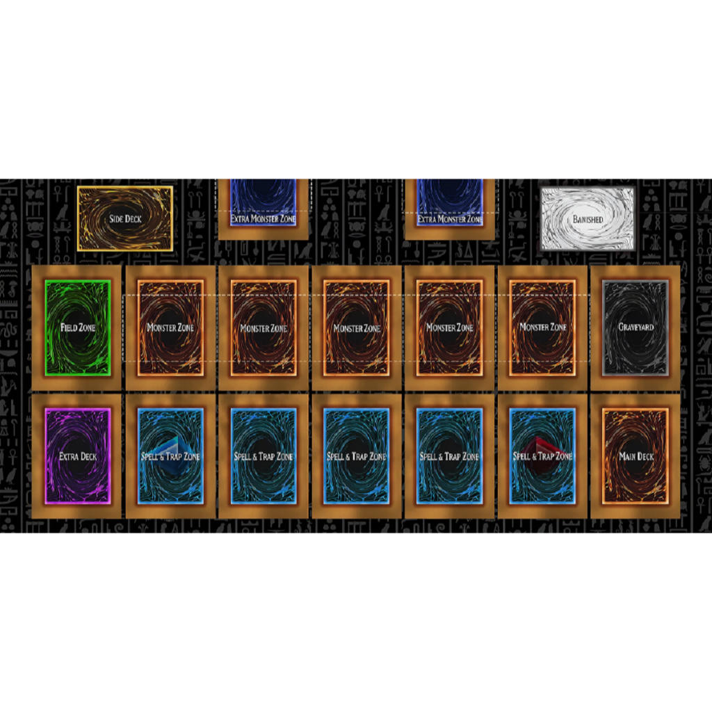 Playmat Yu Gi Oh com Campo de Batalha (58cm x 30cm)