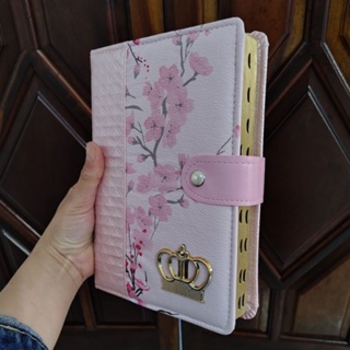 Bíblia Sagrada Botão Feminina C/ Harpa Brilho Evangélica Pingentes ARC em Oferta na Shopee