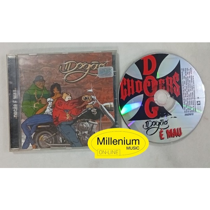 CD Dogão Dogão É Mau 2004 Original Gravadora Colecionador Ótimo Estado