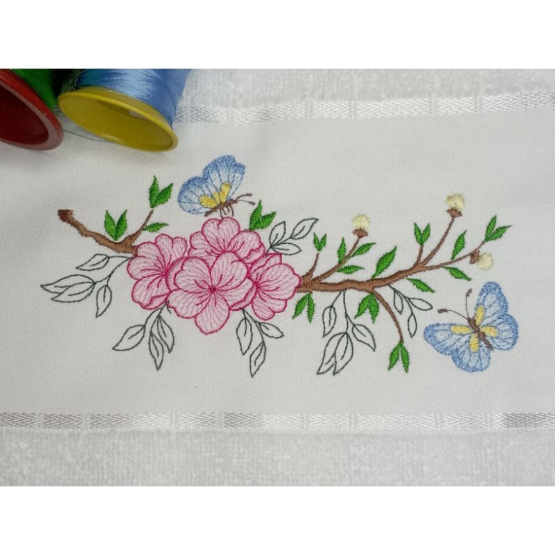 Toalha Dohler mão ou lavado bordado eletrônico PRONTA ENTREGA medida 30 x 45. em Oferta na Shopee