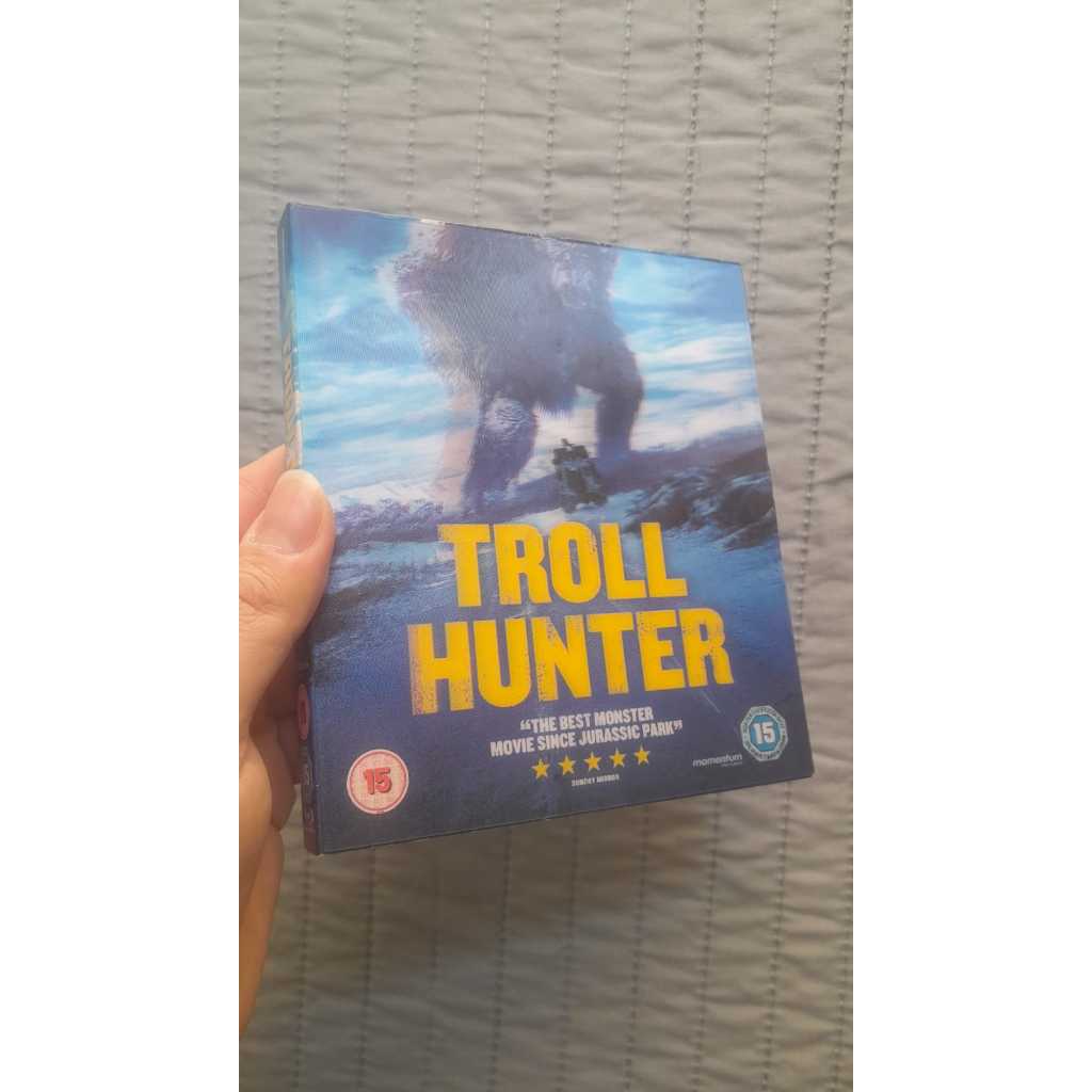 trollhunter - o caçador de trolls (bluray com luva)