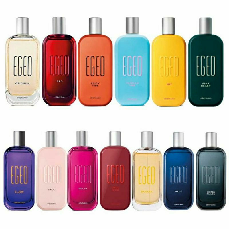 Linha Egeo Dolce, Egeo Vanilla, Egeo Choc, Egeo Choc High OBoticário