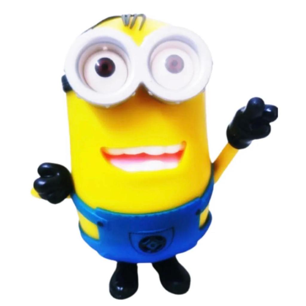 Caixa De Som Mp3 Rádio Usb Minions Meu Malvado Favorito Amarelo 3w em Oferta na Shopee
