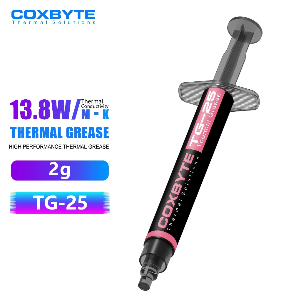 Pasta Térmica Coxbyte TG-25 13.8W/mk 2g