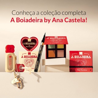 Coleção Maquiagem  By Ana Castela - Gloss Labial, Caneta delineadora, Paleta de sombra p/olhos. em Oferta na Shopee