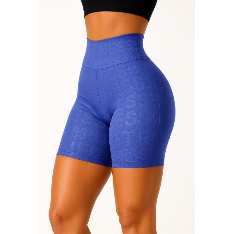 Short Feminino Fitness Academia Cintura Alta Confortável P, M, G, GG Zero Transparência.