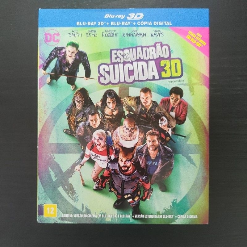 Blu-ray Esquadrão Suicída