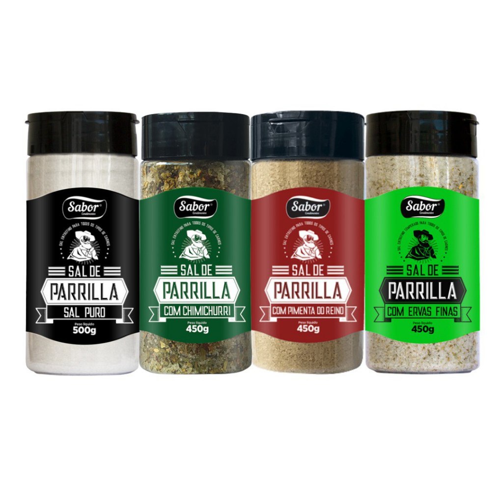 Sal de Parrilla Argentino Sabores para Churrasco em Oferta na Shopee