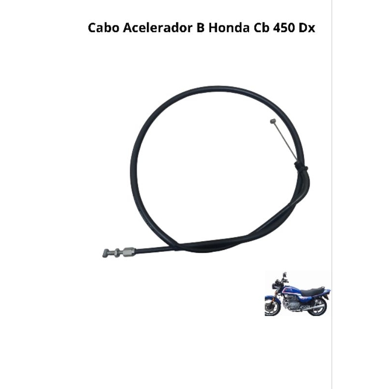 Cabo Acelerador B Cb 450 DX Honda Moto Original Scherer Qualidade Premium