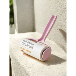Rolo Adesivo Tira Pelos 60 Folhas Roupa Sofá Rolinho Remove Fiapos Poeira Plumas Descartáveis em Oferta na Shopee