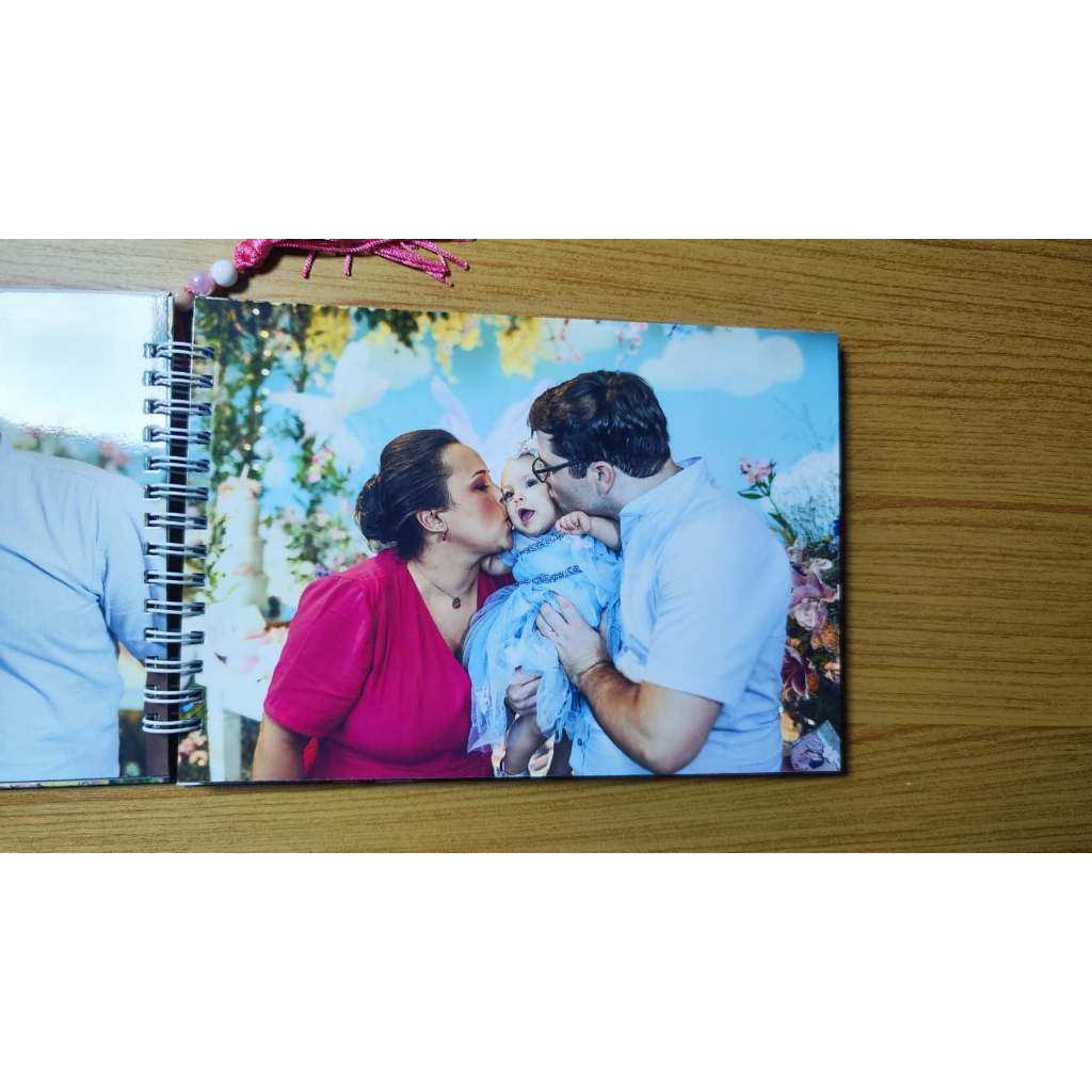 Álbum (20x29) de Fotos Personalizado - Fotolivro com Fotos já IMPRESSAS (Design Editável) Leia a descrição em Oferta na Shopee