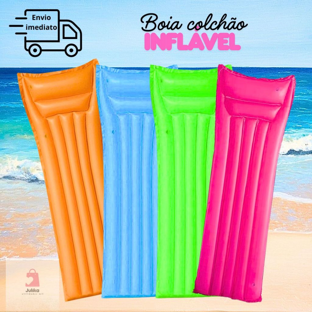 Boia Colchão I Lável Bronzeadora Flutuante Até 100 Quilos Resistente Adultos e Crianças
