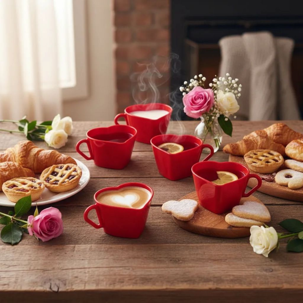 Lembrancinha Dia Das Mães - 20 Xícaras Coração Especial Para As Mães em Oferta na Shopee