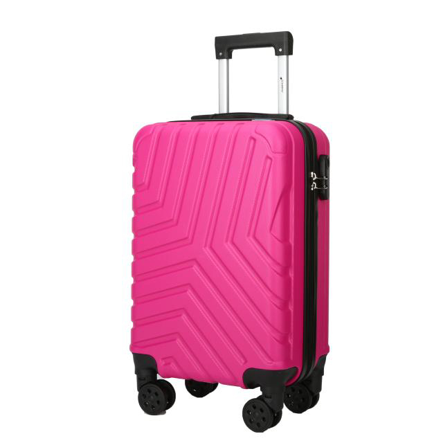 Bagagem de Mao Mala De Viagem ABS Rodas 360 Graus Bordo 10kg ANAC