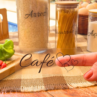 16 Etiquetas Adesivas Para Potes de Temperos e Mantimentos Vinil Resistente A Prova D'água 10x4cm em Oferta na Shopee