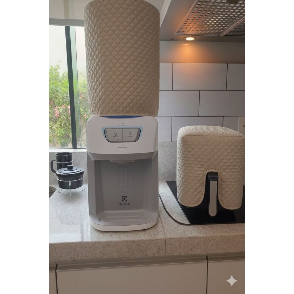 Kit Capa para Air Fryer 4 L + Capa para Galão de Água Matelado direto da fabrica!! em Oferta na Shopee