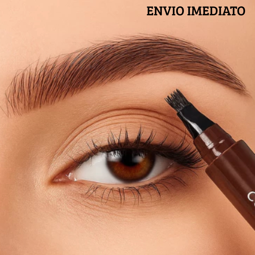 Caneta Microblading Fio a Fio  Preenche Falhas da Sobrancelhas e Barba  À Prova D’Água