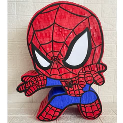 Pinhata Spiderman/ Venom com Bastão decorado para Aniversário Infantil