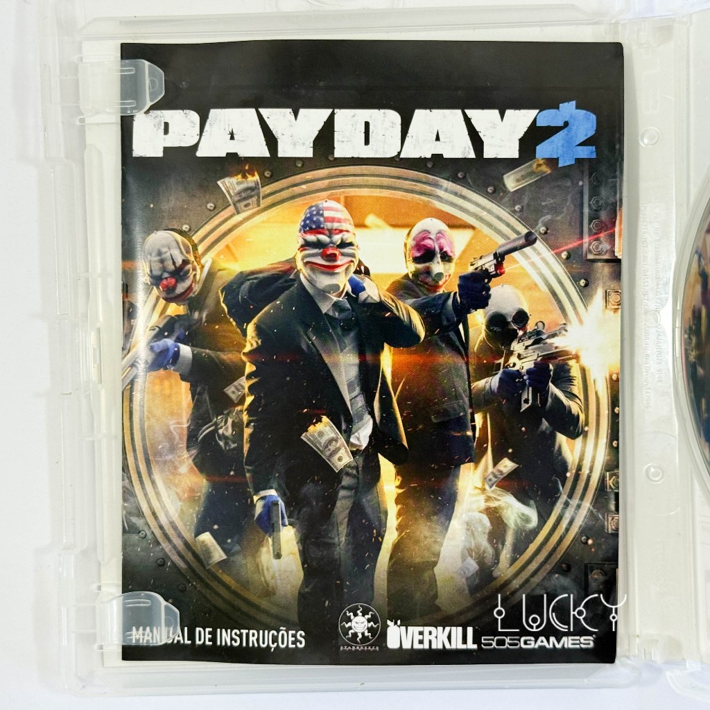 Payday 2 Playstation 3 Ps3