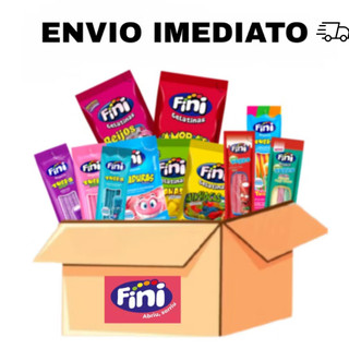 Pacotes de Balas Fini Tubes Sabores Variados e Sortidos15g