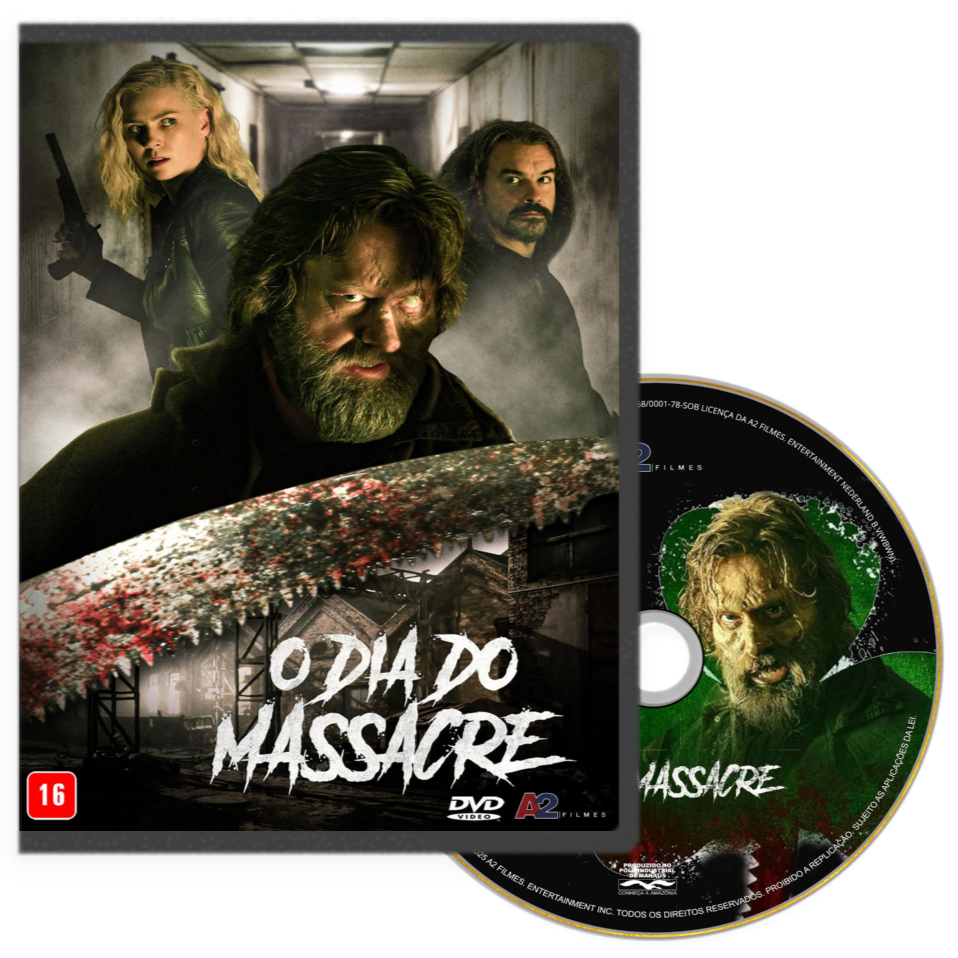 DVD - O Dia do Massacre (2025) (Dublado e Legendado)