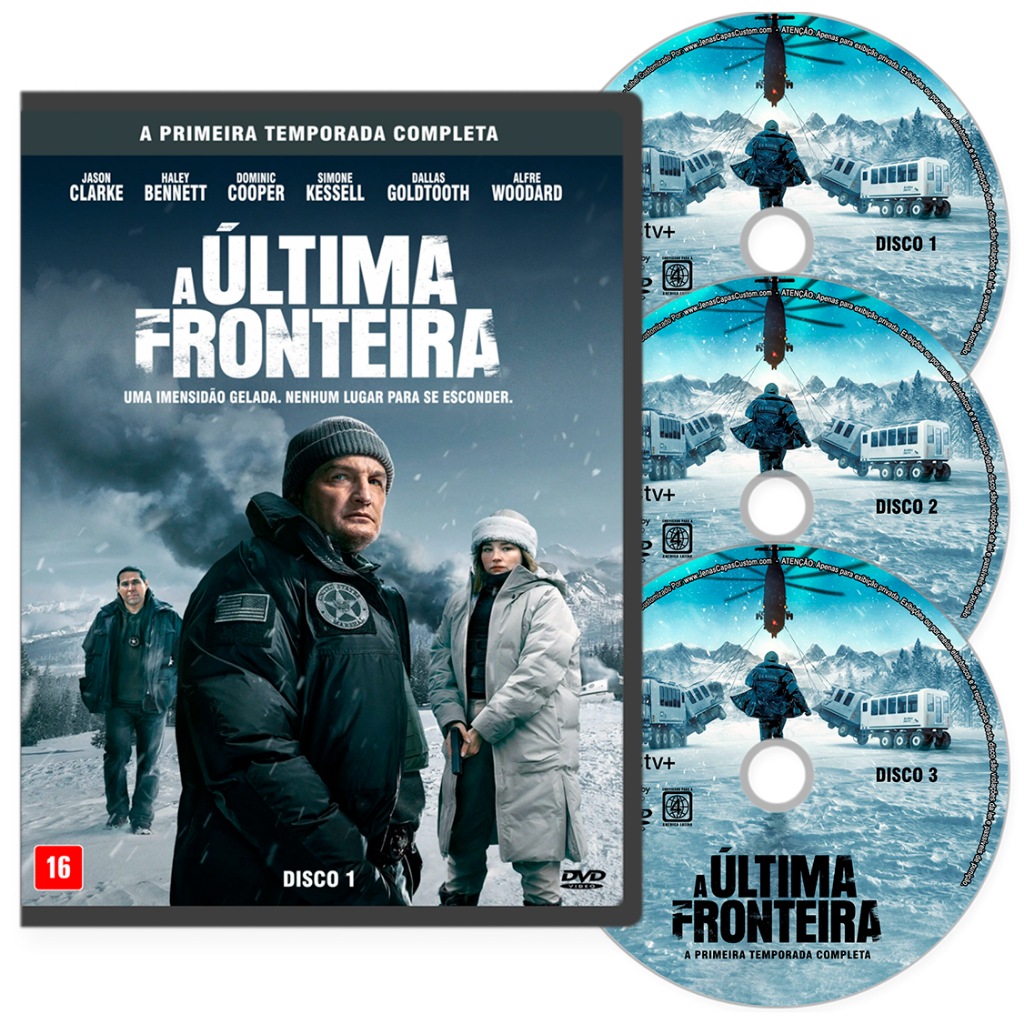 DVD - A Ultima Fronteira 1° Temporada Completa (DVD Triplo 3x DVD) (2025) (Dublado e Legendado)