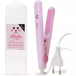 Mini Chapinha Portátil Rosa 160°C Bivolt – Alisadora Compacta Prancha