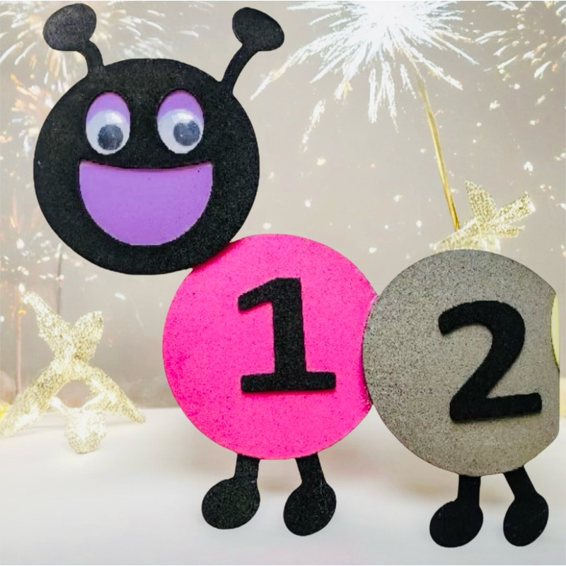 Centopéia Educativa Números em EVA , ideal para Alfabetização, aprendizado creches , escolas, Educativo em Oferta na Shopee