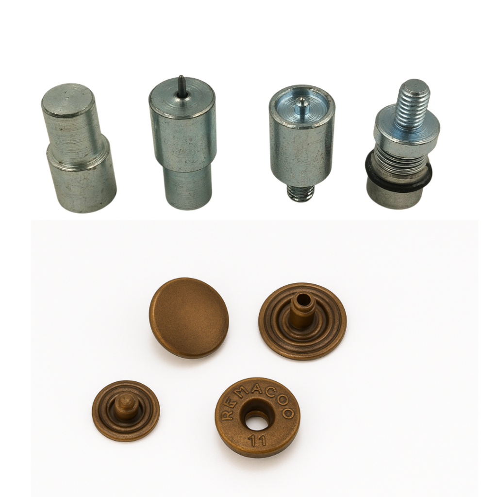 Matriz Colchete + Kit De Botões Pressão Colchete