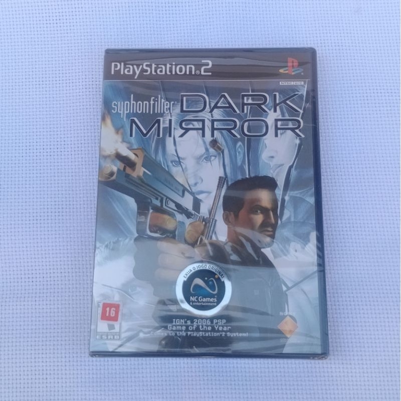 jogo Syphon Filter Dark Mirror original lacrado para Playstation 2 ps2