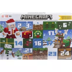 Calendário Do Advento Minecraft - Mattel Hxm86