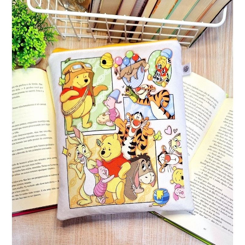 Bolsa Para Livros Tipo Luva - Book Sleeve Estampas Variadas - Últimas Peças