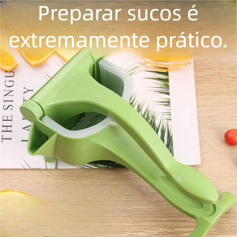 Espremedor de Frutas Manual Fácil - Prático para Sucos Naturais no Dia a Dia em Oferta na Shopee