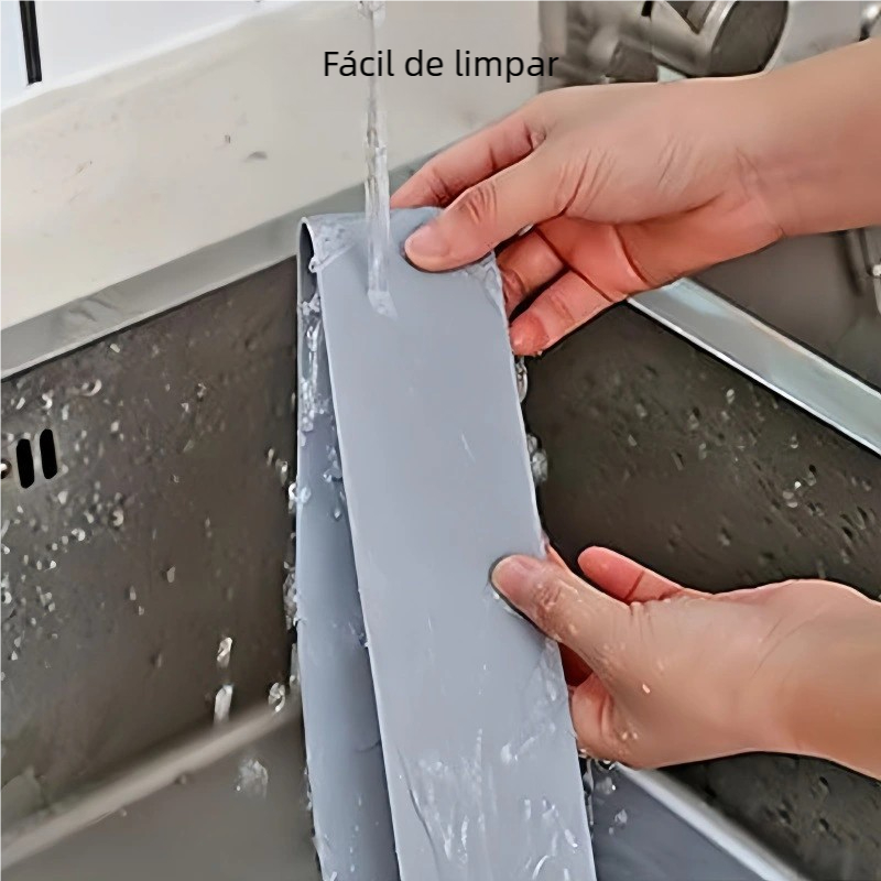 Tira de Borracha T-Forma - Enchimento Balcão Fogão Cozinha! Silicone impermeável, evita sujeira nas fendas em Oferta na Shopee