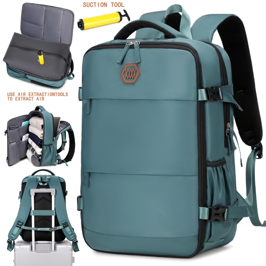 Vacuum compression vacuum bag, laptop bag, travel bag, business and leisure water proof em Oferta na Shopee