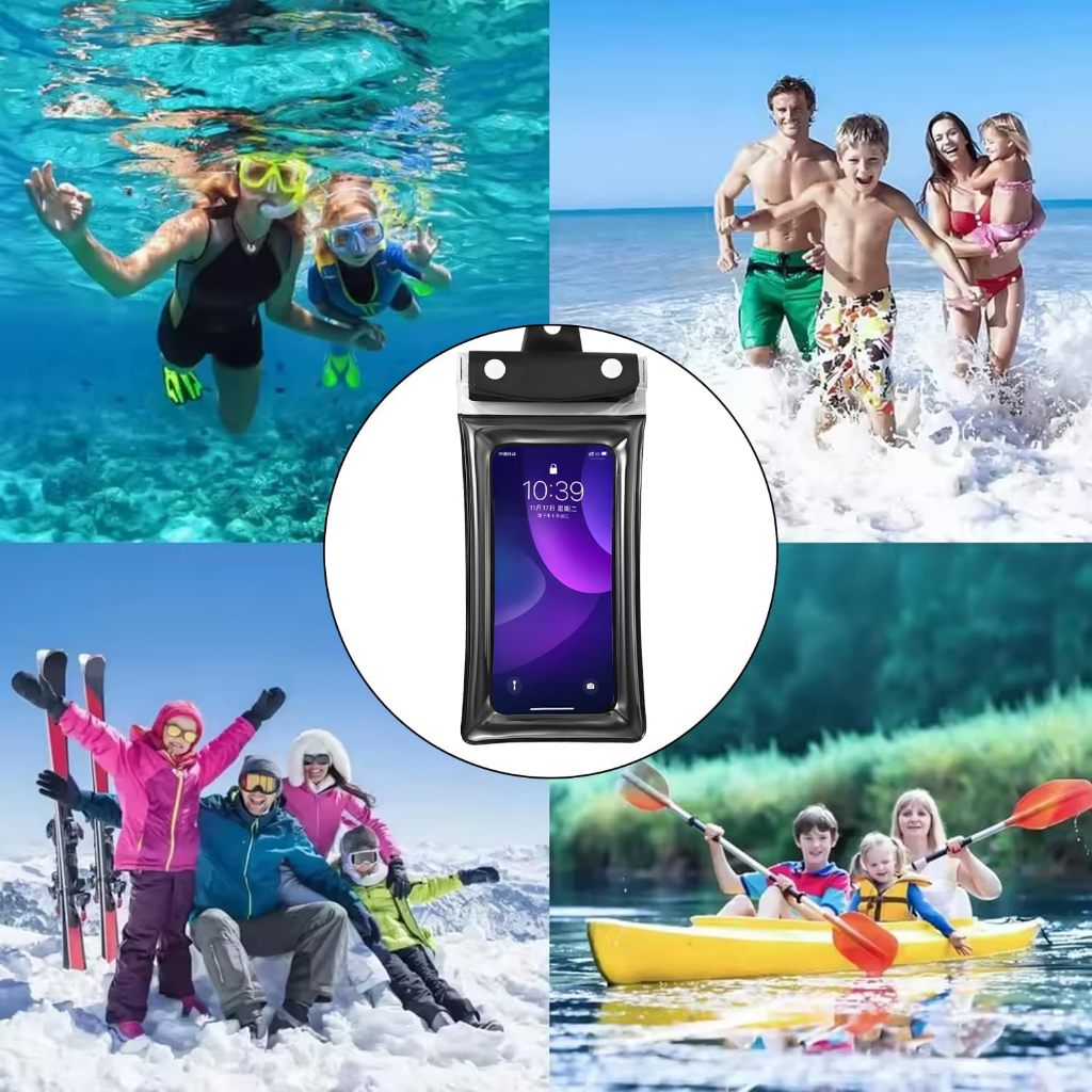 Bolsa Prova d'Água para Celular - Capa Transparente Universal Impermeável