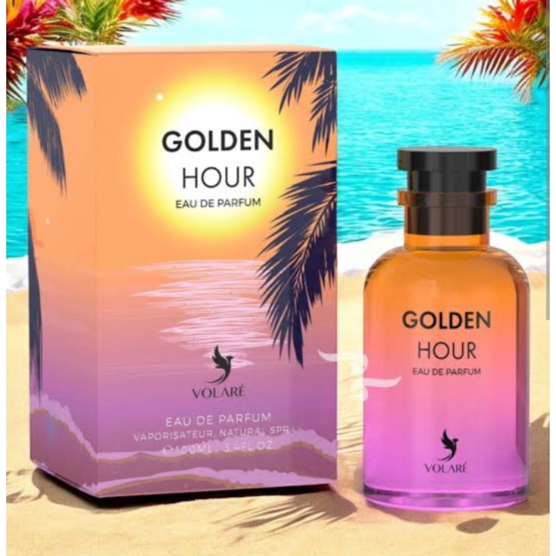 PERFUME VOLARE GOLDEN HOUR 100ML em Oferta na Shopee