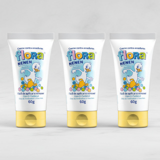 Pomada De Assadura Para Bebê Creme Infantil Flora Nenen C/ D-Pantenol e Aloe Vera em Oferta na Shopee