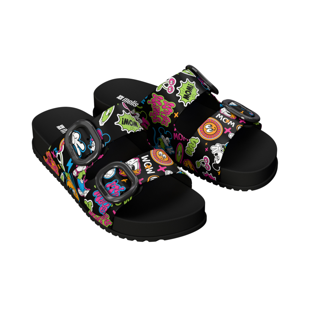 Slide Melissa Cozy Slide + Disney Confortável 37919 em Oferta na Shopee