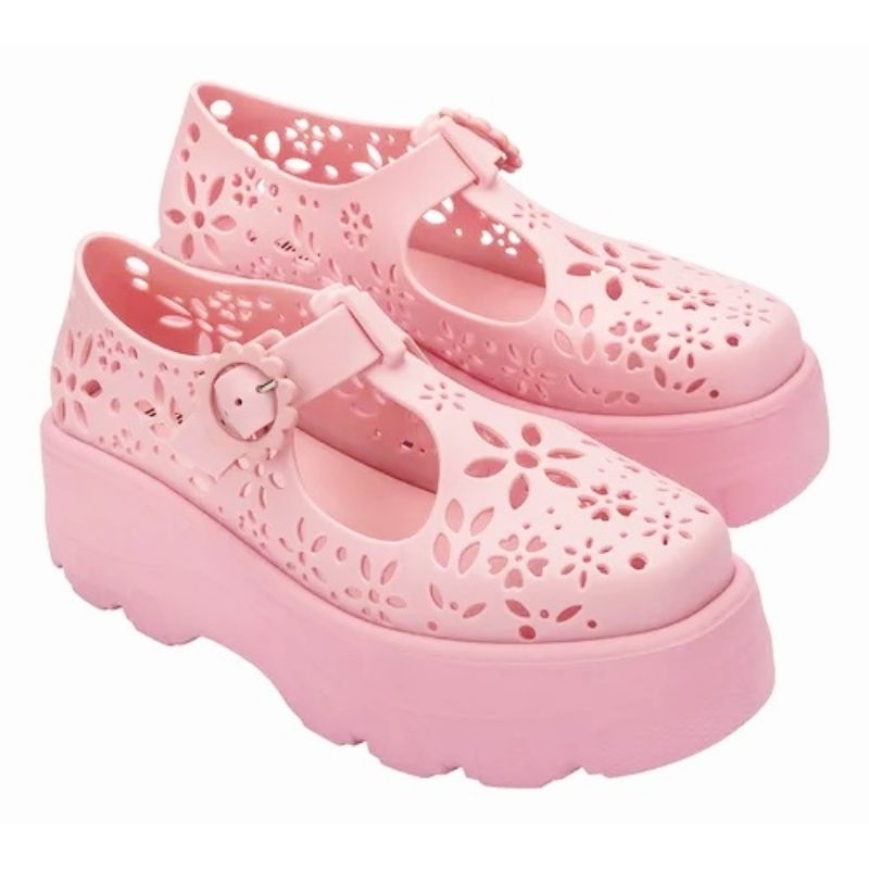 Sandália Plataforma Melissa Kick Off Lace (39/40) Original 33995