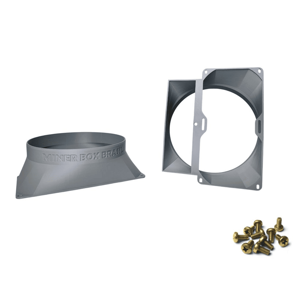 Adaptador Flange Bitmain S19 S21 200mm Saída em Oferta na Shopee