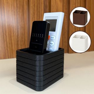 Suporte Controle Remoto Mesa Organizador Controle Porta Controle Remoto Controle TV AR Ventilador em Oferta na Shopee