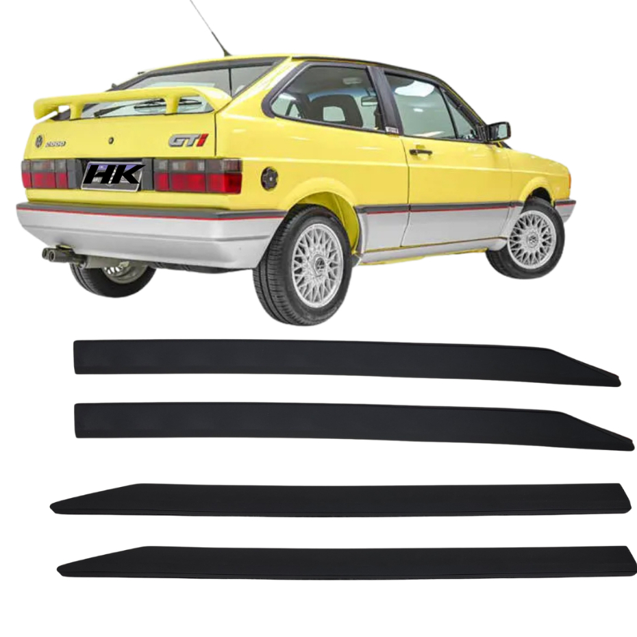 ARREMATE PARACHOQUE GOL QUADRADO KIT 4 PECAS HK