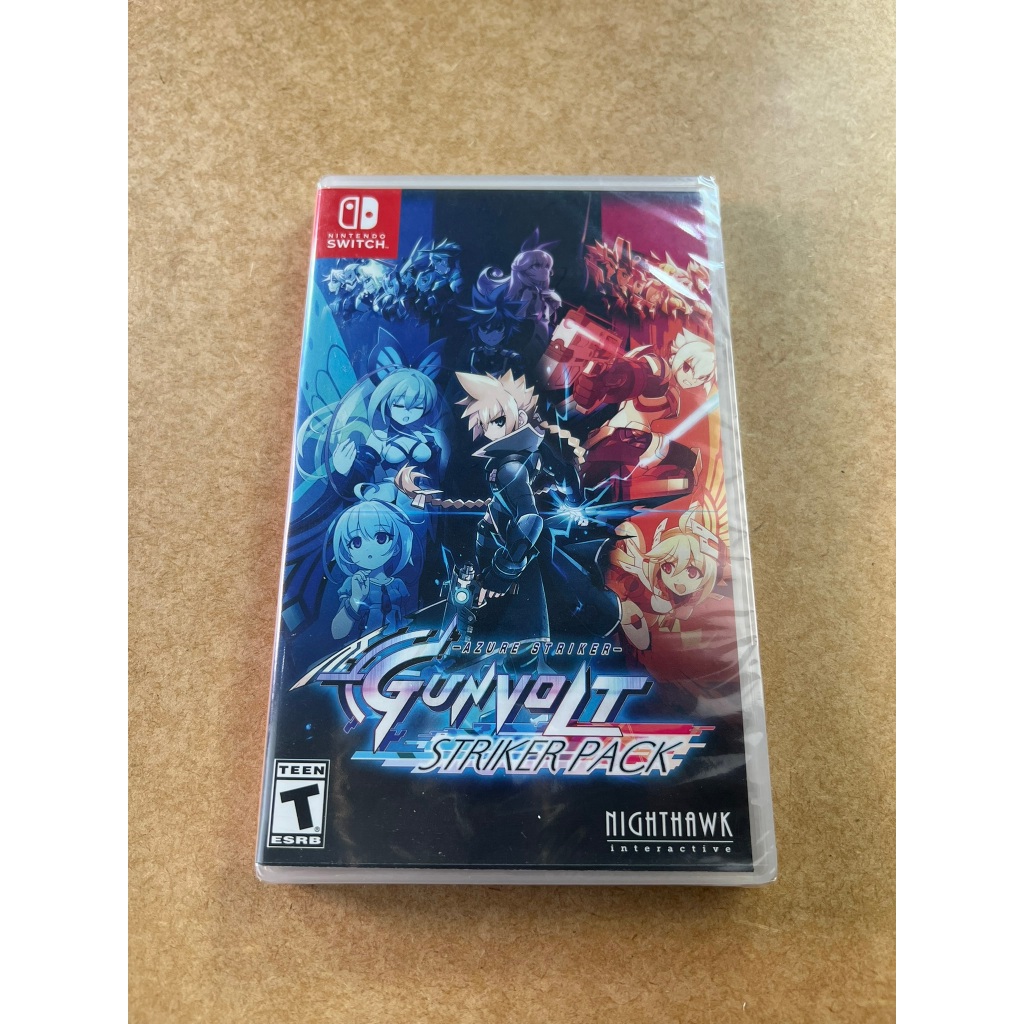 Azure Striker Gunvolt Striker Pack Novo Lacrado Switch