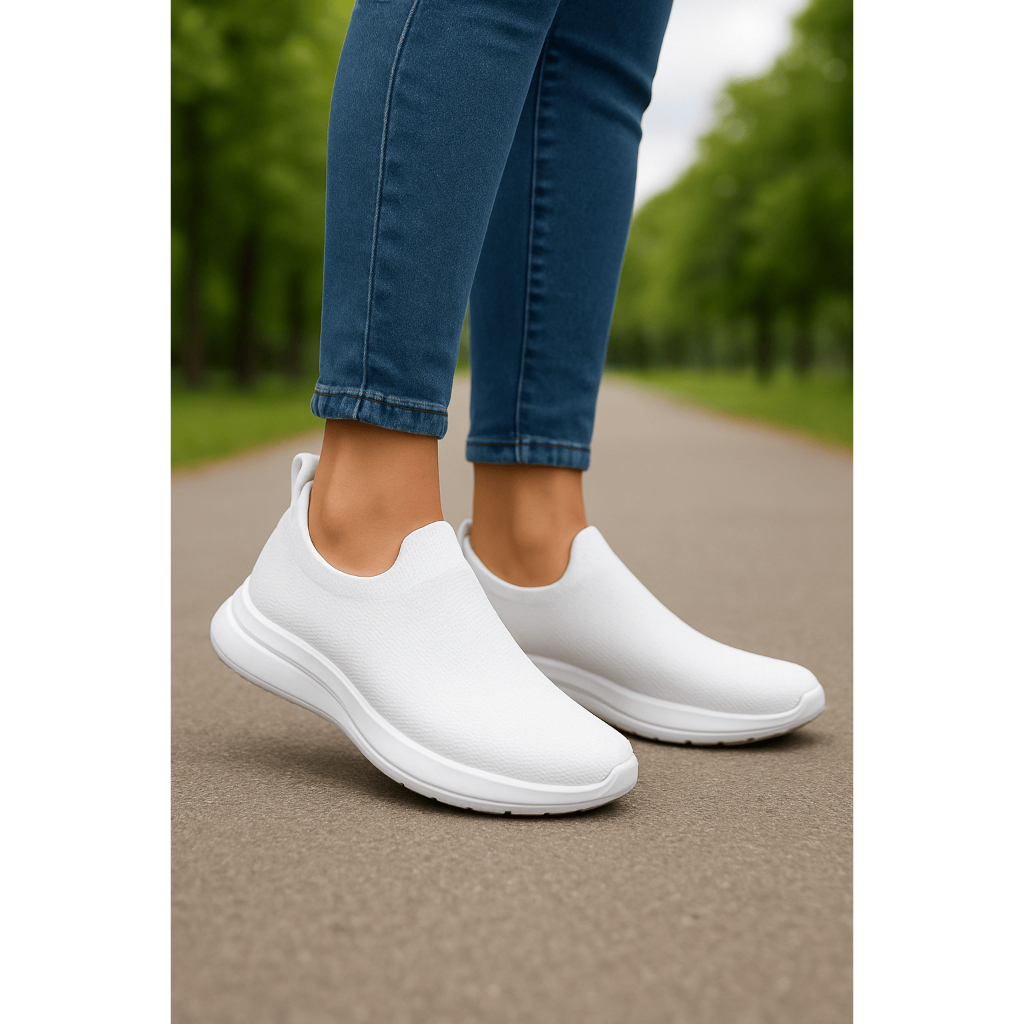 Tênis Meia Feminino - Tenis Feminino Calça Facil, Leve e Confortável