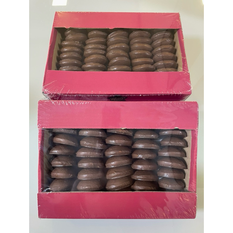 Pão de Mel com Chocolate - Caixa com 50 bolachas 1,05kg Nbonn